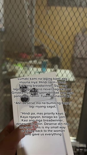 Empowering Breadwinners: The Feeling of Being Chosen