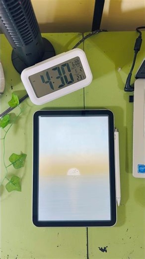 Sunset in procreate …. #art #shorts #digitalart #procreate #drawing #youtubeshorts