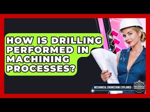 How Is Drilling Performed In Machining Processes? - Mechanical Engineering Explained