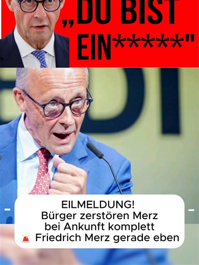 Friedrich Merz bei Protesten: Politische Unruhen in Deutschland