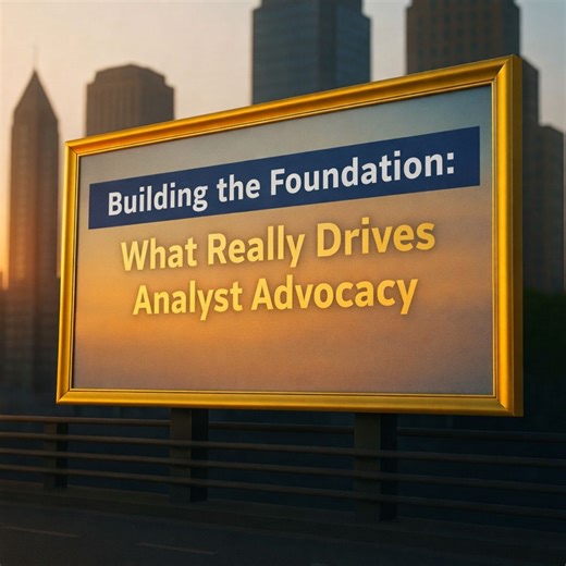 Reframing Analyst Relations: Co-Creation Over Broadcasting | Michael Doheny posted on the topic | LinkedIn