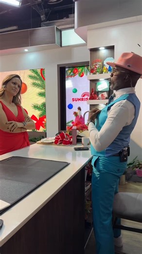 CVM Television on Instagram: "No way he’s 35😩👀 @tamichinmitchell @ityellis #CVMTV #SunriseCVM #SeeItHappen"