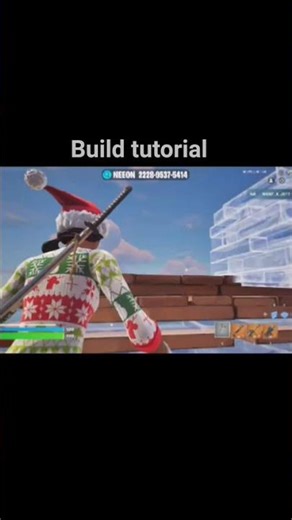 free build tutorial night reaper #fortnite #build #tutorial