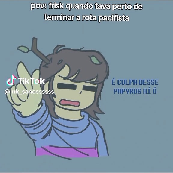 Momentos Incríveis de Undertale com Papyrus e Frisk