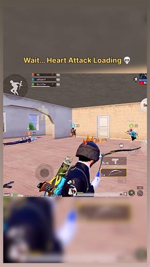 Wait Heart Attack Loading 😲💔| #bgmi #shorts #trending #viral #pubgmobile #gaming #viralnow