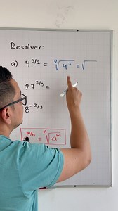 84K views · 8.6K reactions | Potencias con exponentes fraccionarios negativos | Profe Jesús Grajeda Rosas | Facebook