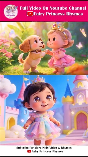 Magical Princess Town Adventure with Friends 🌸👑 Kids Reel #MagicalPrincess #FairyTaleFun