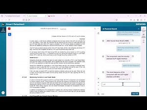 Smart datasheet: AI-powered component research in PartQuest Portal
