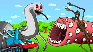 ALL SERIES CURSED THOMAS.EXE! New Scary Horror Animation CURSED THOMAS THE TRAIN TANK ENGINE SPIDER.EXE! ⛔ Information: Reuse of animations, video sequences, pictures or copyright monsters from the Siren Studio channel, for any purpose, is FORBIDDEN by the author and creator of this channel. Also, our animations are not permitted for reactions, parodies and similar uses of content. | Siren Studio