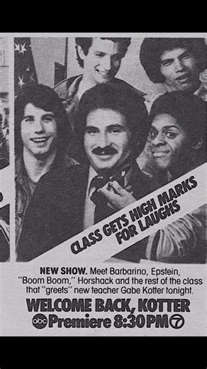 Welcome Back, Kotter’ premiered 50 years ago, September 9, 1975, on ABC #SWEATHOGS #kotter | Chris Clark Sports