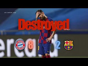Bayern Munich vs Barcelona 8−2 - All Goals & Extended Highlights - 2020 (Only Goals)