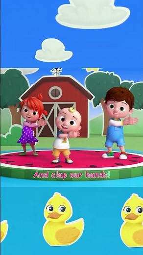 Quack Quack To The Animal Dance! 🎶 | Dance Party | CoComelon Nursery Rhymes & Kids Songs | #shorts