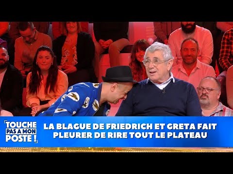 Michel Boujenah's joke is hilarious! Booder cracks up!