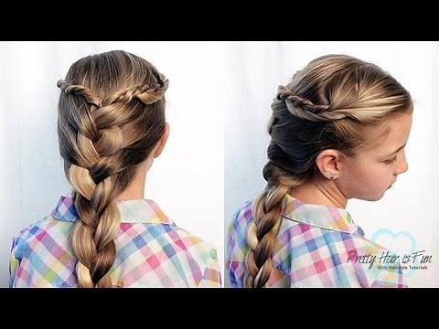 How To Princess French Braid | Pretty Hair is Fun