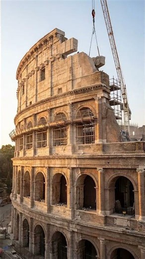 From Ruins to Glory — Colosseum Restoration Timelapse