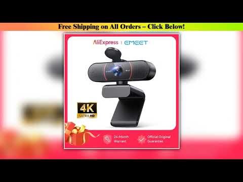 4k Webcam Streaming — Best Price (2025): 4K Webcam Streaming Web Camera Emeet USB
