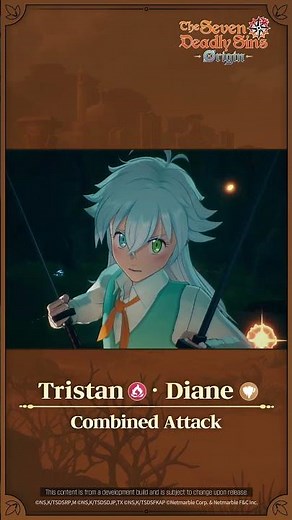 [7DS Origin] Tristan & Diane Combined Attack Revealed!
