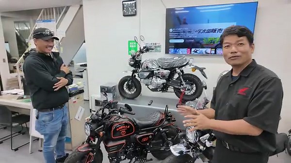 モンキー125をゴリラ化カスタム！ワイルドな見た目が最高です^^｜マイスタイルさん来店