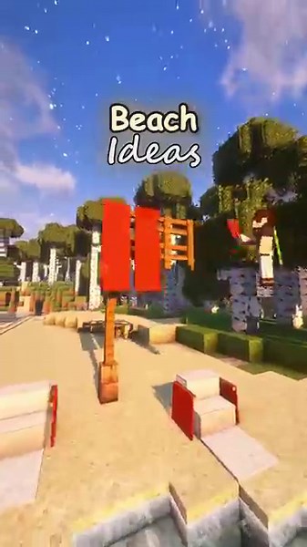 SIMPLE Beach Ideas for Minecraft Tutorial! #minecraft