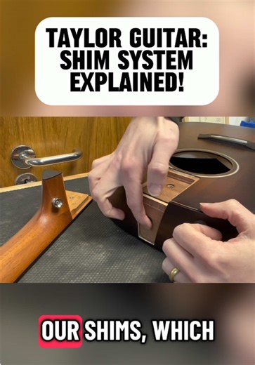 Taylor Guitar Neck Reset Guide Using Shim Kit