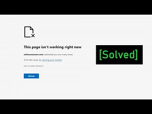 How to Fix ERR_TOO_MANY_REDIRECTS Error in WordPress Website