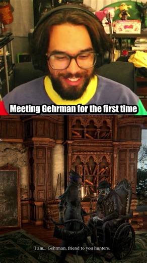 Meeting Gehrman for the first time in Bloodborne! #bloodborne #bloodborneplaythrough #fromsoftware