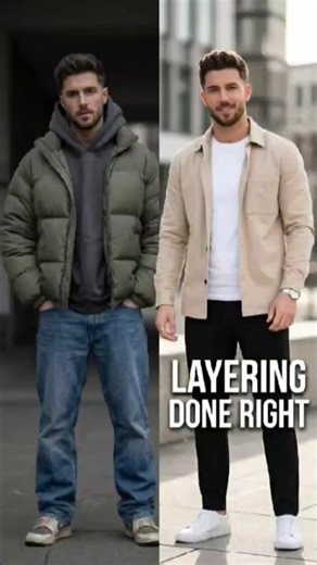 Layering Outfit Ideas for Men (Clean & Modern Looks)