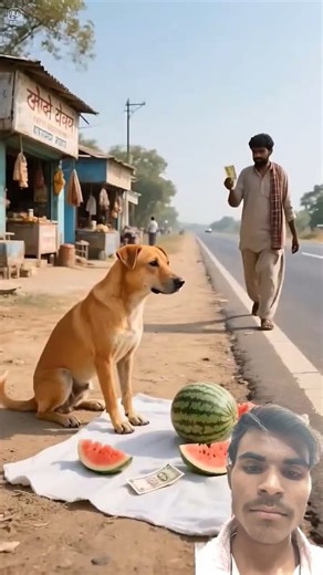 A poor grandma and a loyal puppy facing hard times together #dog#animals