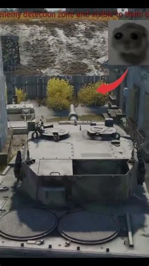 Smol guy big cannon anol tank and big tank with big canon smol #warthunder #military #viral #memes