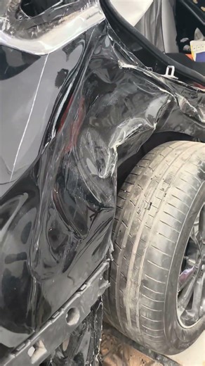 new work started ford tauras said panel ripair painting please subscribe my you tube channel