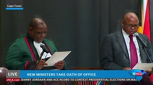 1.7K views · 19 reactions | Cassel Mathale being sworn in as the Deputy Minister of Small Business Development. Courtesy DStv403 | eNCAnews | Facebook