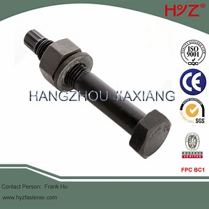 [Hot Item] A490 Tc Hex Head Bolts with Splined-End Grade 10.9