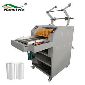 [Hot Item] Hfm-390y Auto Break Hydraulic Heavy Duty Paper Roll Laminating Machine