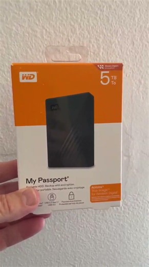 Unbox, setup and Review of WD 5TB My Passport