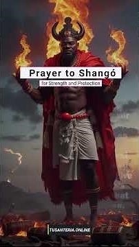 Powerful Prayer to Shangó for Strength and Protection 🌩️🔥 | Connect with the Orisha of Thunder!