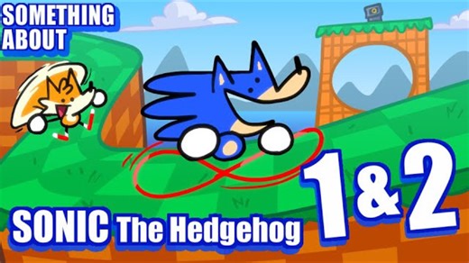 关于刺猬索尼克1 & 2 的动画（高音量警告 & 闪光警告）