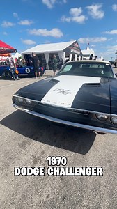 • 1970 Dodge Challenger • This convertible is powered by a 383ci big-block V8 paired with a TorqueFlite 727 three-speed automatic transmission. It’s finished with a power-operated white convertible top and matching white bucket seats. Power steering and power brakes are also equipped. You’ll find Challengers like this and more on our website, ClassicCars.com. Whether you’re buying or selling, we make the process simple and convenient-right from your home! #BarrettJackson #CollectorCar #ClassicCa