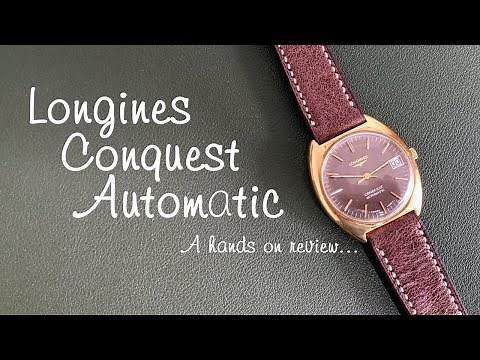 Longines Conquest Automatic vintage watch - hands on review
