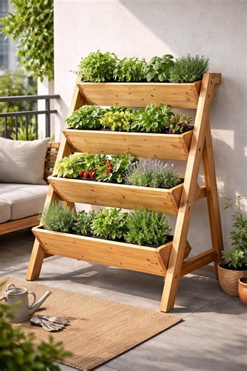 Vertical Planter Plans PDF | DIY Wall Garden Planter - Etsy