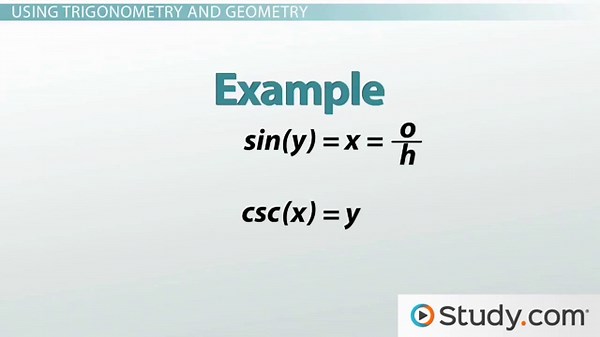 Trigonometry and the Pythagorean Theorem
