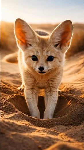 Fennec Fox – The Desert’s Tiny Heat Survivor 🏜️🦊 । wildlife । animal । Fox