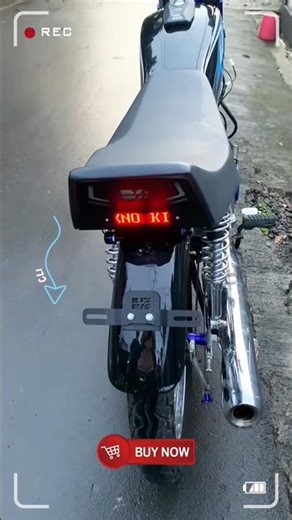 COVER PLAT LED RUNNING TEXT JOK BELAKANG YAMAHA RX-KING #coverplatjokbelakangrxking #jokbelakang