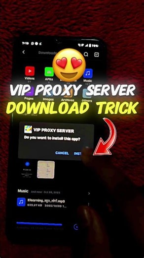 How To Download Vip Proxy Server 🔥✅ #freefire #shorts