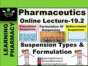 Pharmaceutics CH-19.2 | Flocculated & Deflocculated Suspension And Formulation Of Suspension