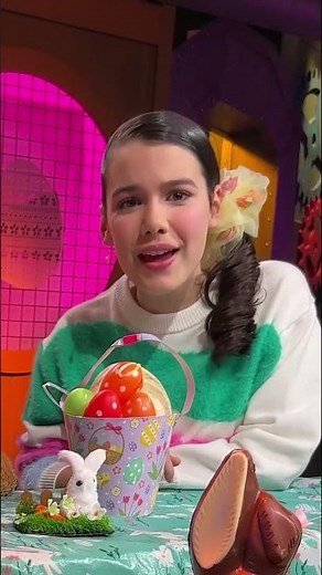Rocky et Lily t’expliquent pourquoi il y a des lapins à Pâques ! 🐰🍫🥚 #pâques #vacances #œufs #rtbf