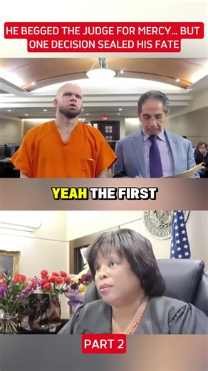 He begged the judge for mercy… but one decision sealed his fate#courtroom #crimetok #fyp #foryou #judge