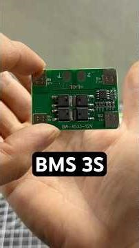 3S BMS Hookup – Easy & Safe #Shorts #3SBMS #BMSWiring #BatteryPack #LithiumBattery #18650Battery