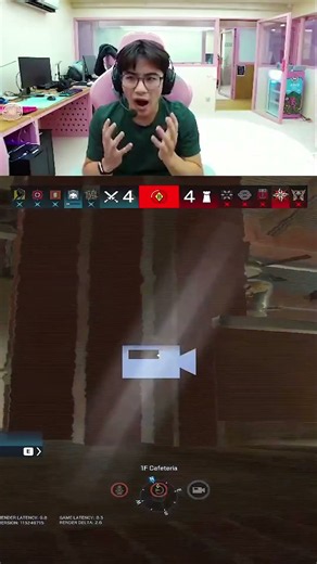 bro hit the craziest prefire in r6 😂