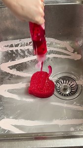 Pink sink 💕 valentine cleaning newbies ✨💕 Sponge and love heart cloths are from B&M Stores Elbow Grease 💕 #asmr #asmrcommunity #asmsounds #asmrrelax #clean #cleaning #deepclean #cleaningaccount #viral #cleantok #reset #motivation #cleaningmotivation #satisfying #satisfyingvideos #reels #viral #cleantok #explore #exploremore #explorepage #discover #fyp #foryoupage #foryou | Home and Tidy