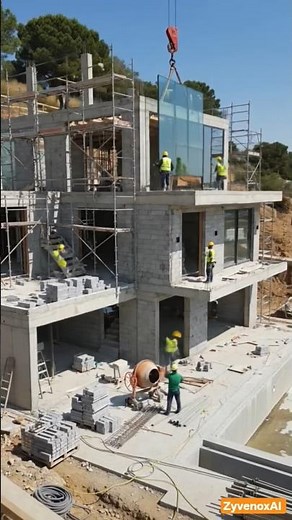 Minecraft Luxury Cliffside Villa Transformation | Full Build Timelapse #dreamhome #hardworkpaysoff